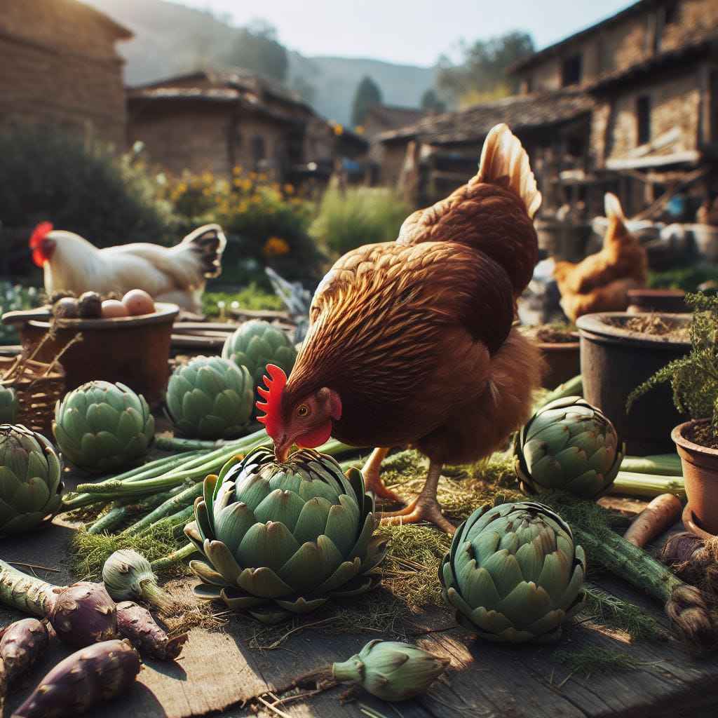Can chickens eat artichokes
