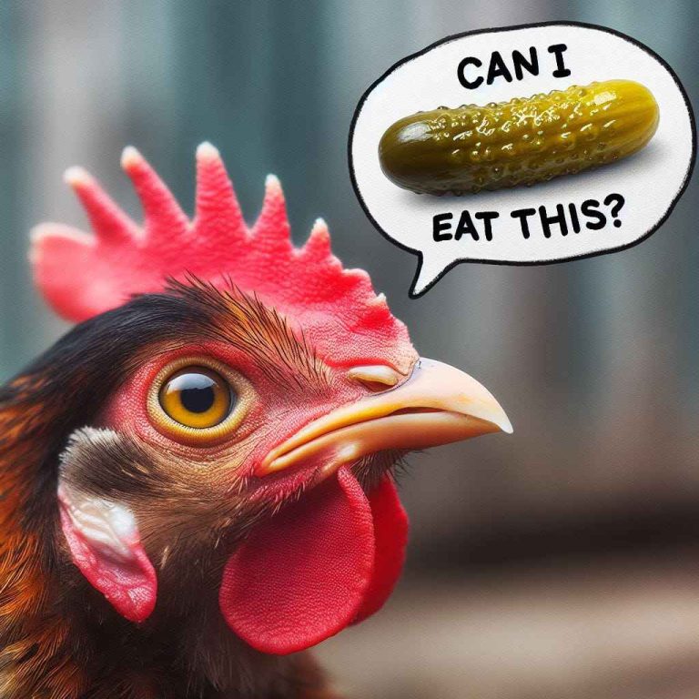 Can chickens eat pickles