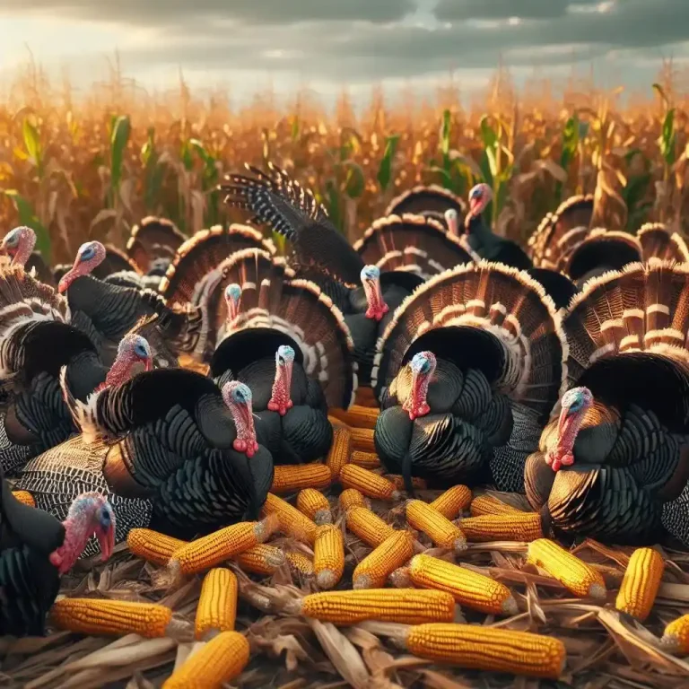 Do turkeys eat corn