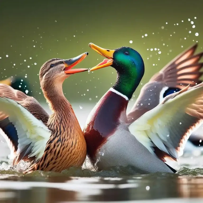 Duck Mating Behavior