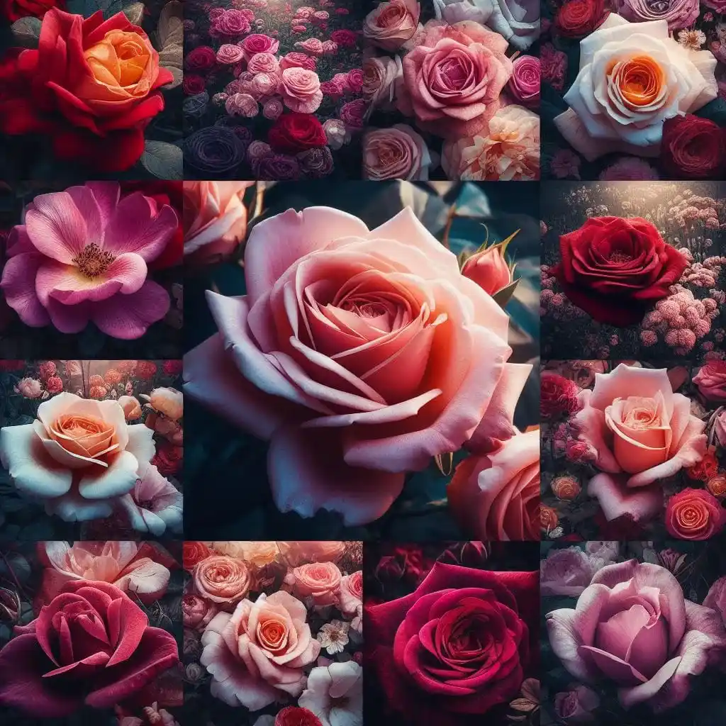 Roses caption instagram